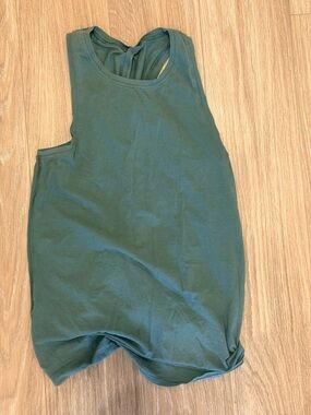 lululemon athletica Green Racerback Tank Top
